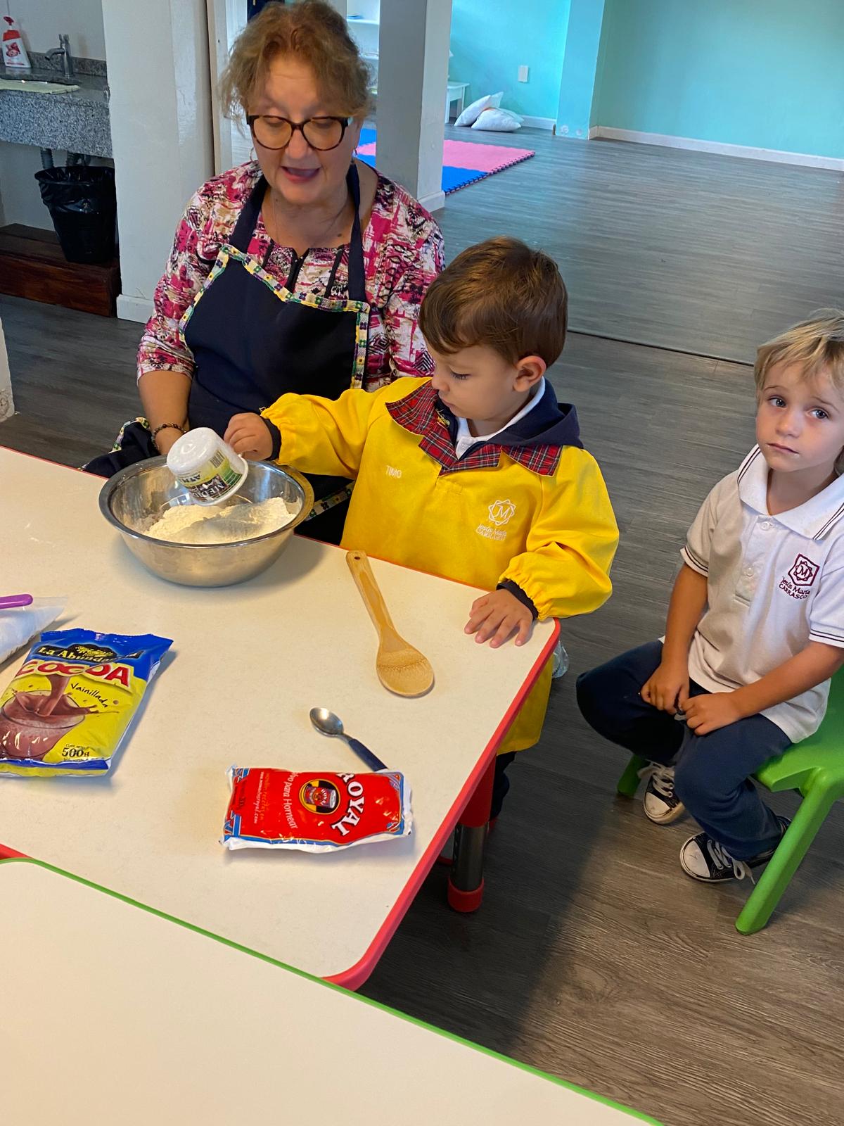 NIVEL 2- Cocinamos tortitas de pascua con Ma Luisa  